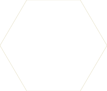 Simple hexagonal shape illustration