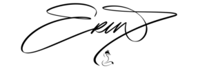 Erin Sedor signature with fox logo